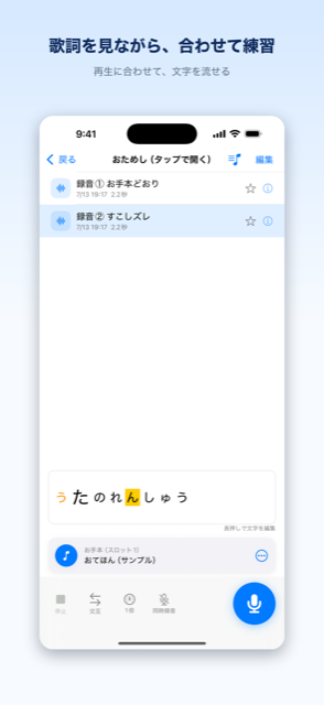 文字表示